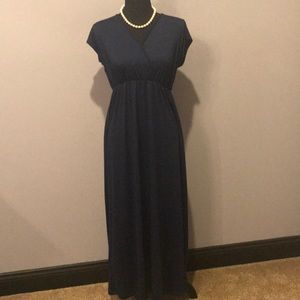 Navy Blue Maxi Dress